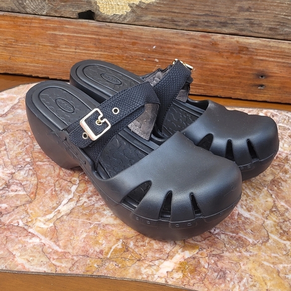 Dr. Scholl's Women's Mules On Clog Platforms Sz 12 - Picture 2 of 16